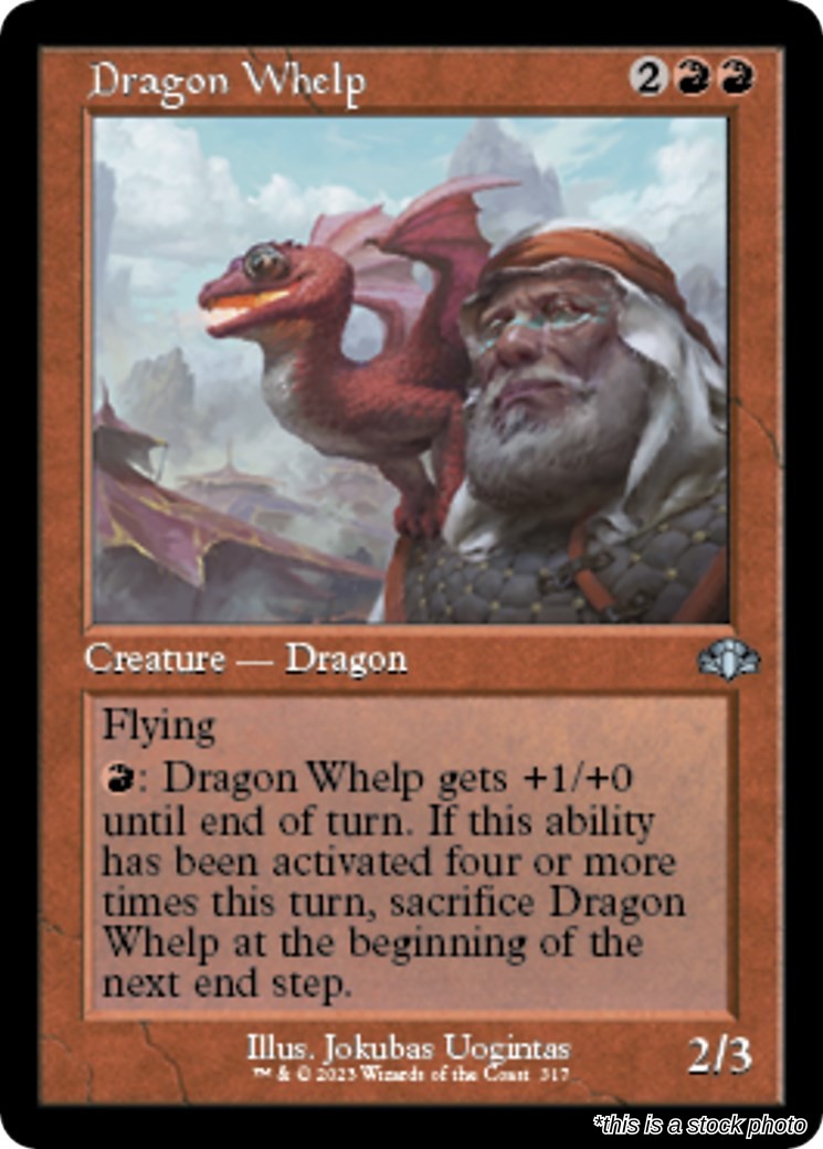 Dragon Whelp (Retro Frame)