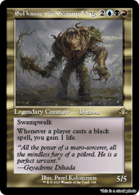 Sol'kanar the Swamp King (Retro Frame)