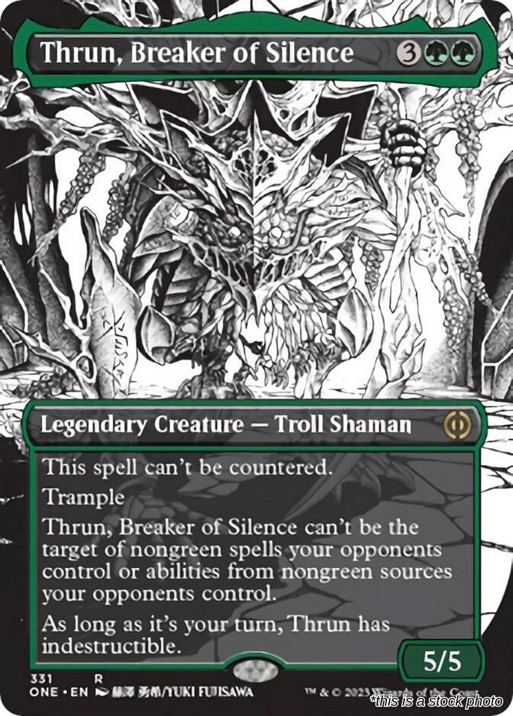 Thrun, Breaker of Silence (Borderless)
