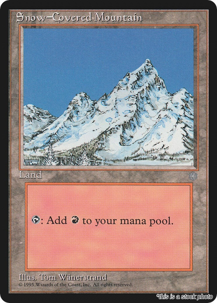 Snow-Covered Mountain