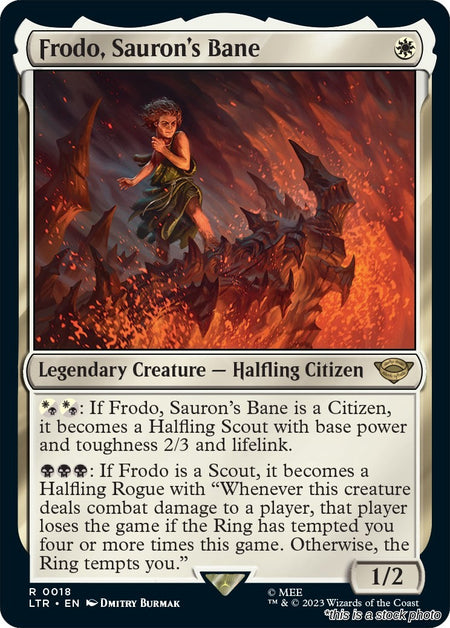 Frodo, Sauron's Bane