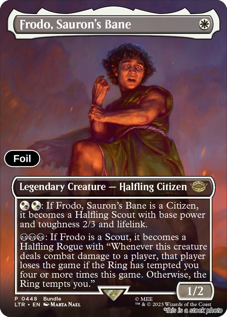 Frodo, Sauron's Bane (Borderless) (LTR Bundle)