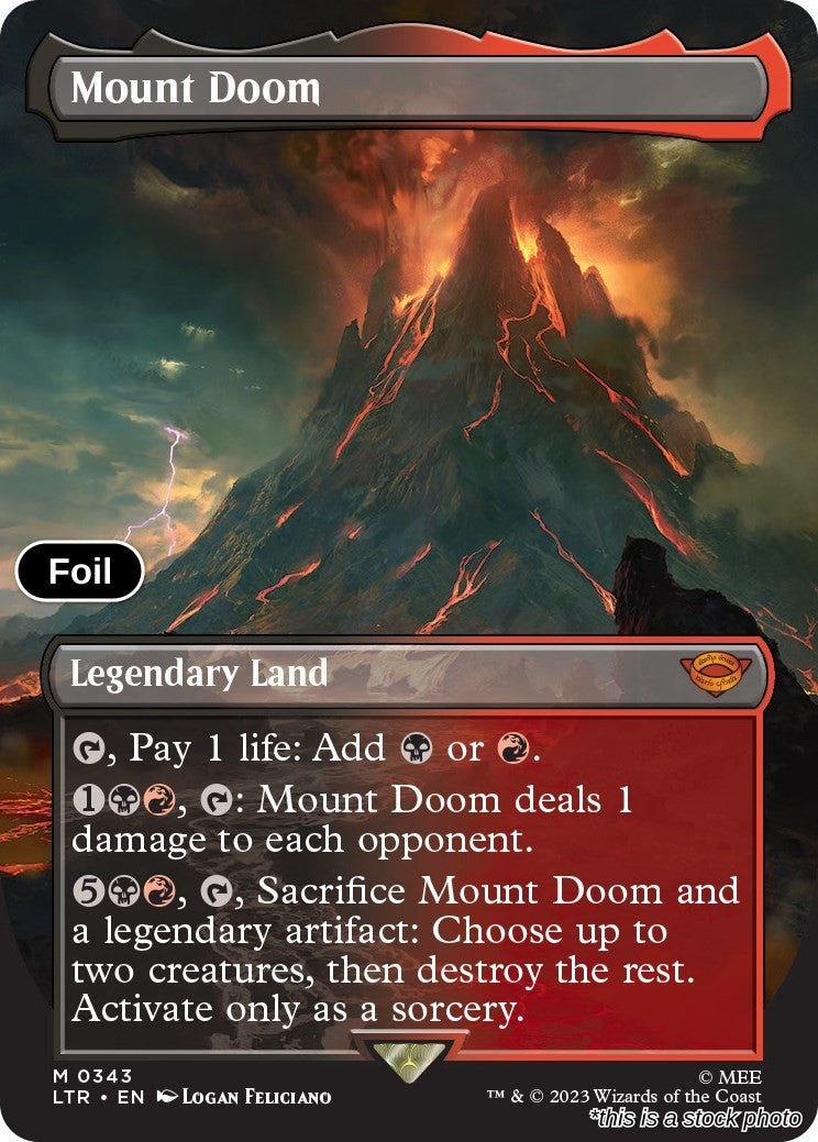 Mount Doom (Borderless)