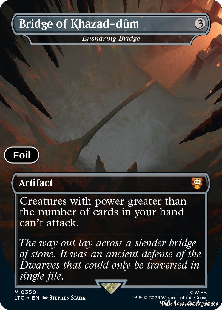 Bridge of Khazad-dum - Ensnaring Bridge (Borderless)