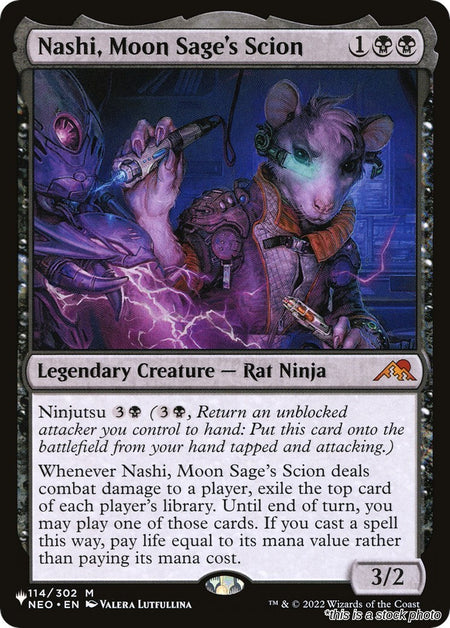 Nashi, Moon Sage's Scion