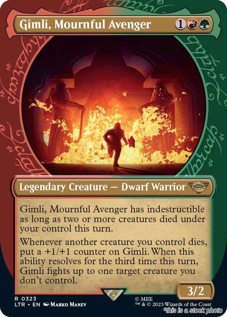 Gimli, Mournful Avenger (Showcase)
