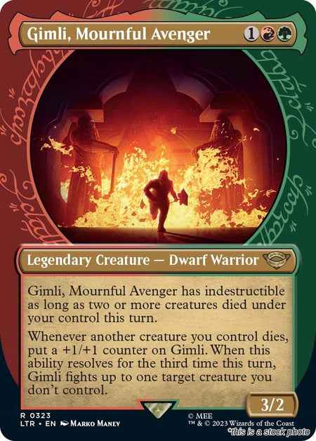 Gimli, Mournful Avenger (Showcase)