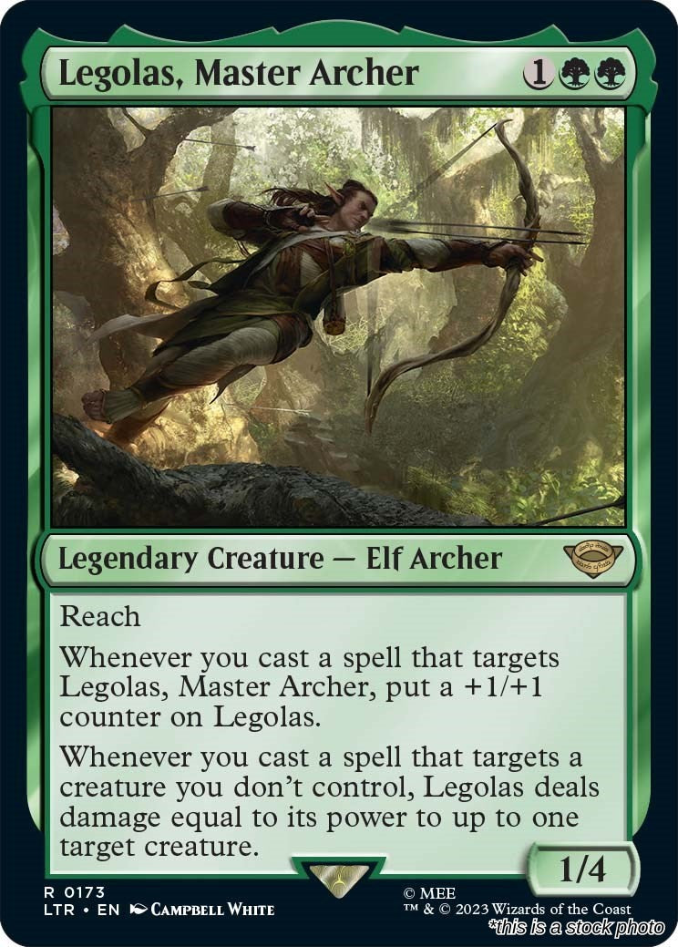 Legolas, Master Archer