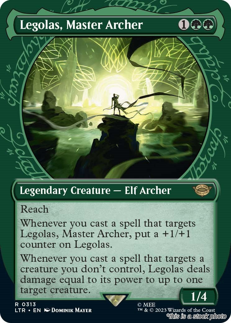 Legolas, Master Archer (Showcase)