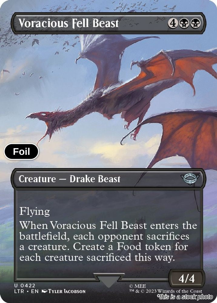 Voracious Fell Beast (Borderless)