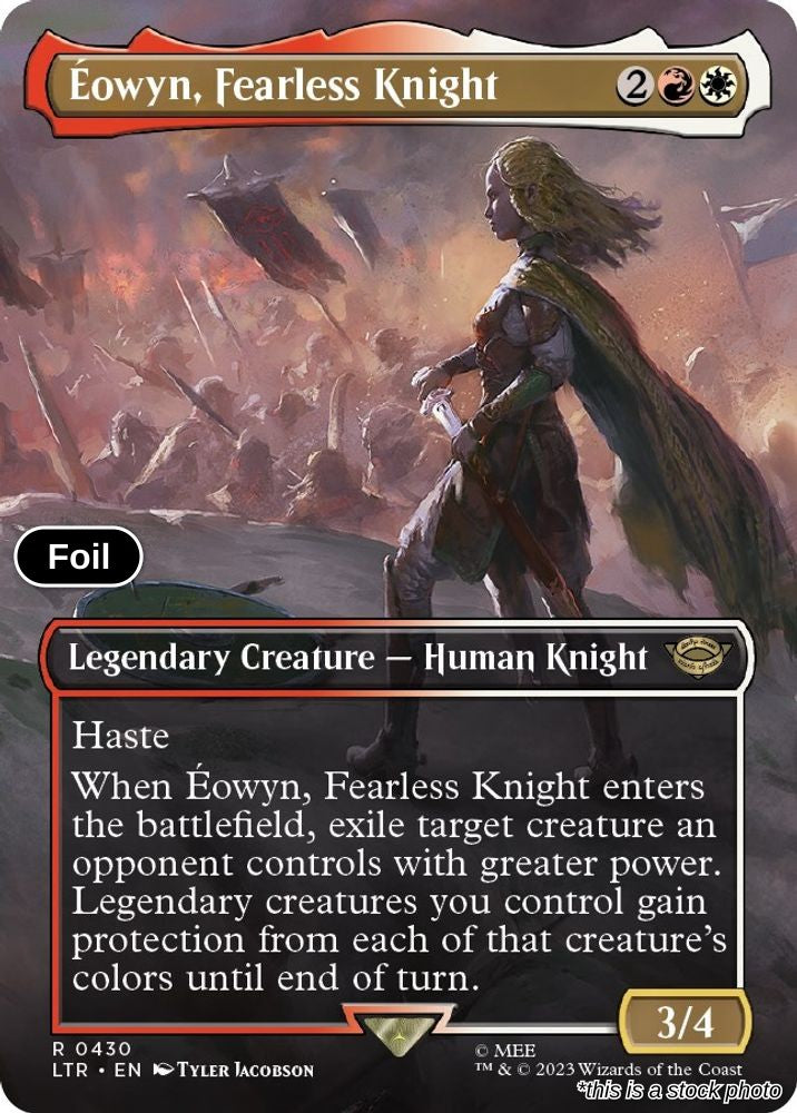 Eowyn, Fearless Knight (Borderless)
