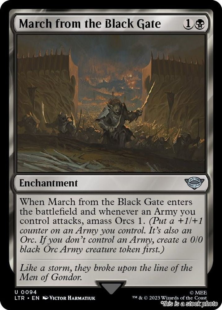 March from the Black Gate