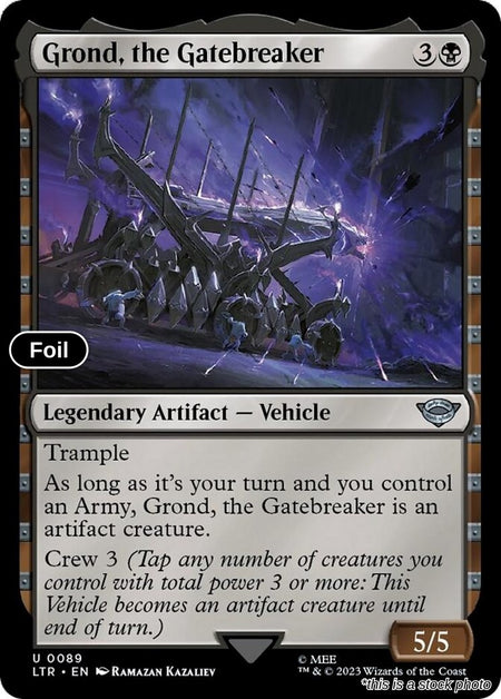 Grond, the Gatebreaker