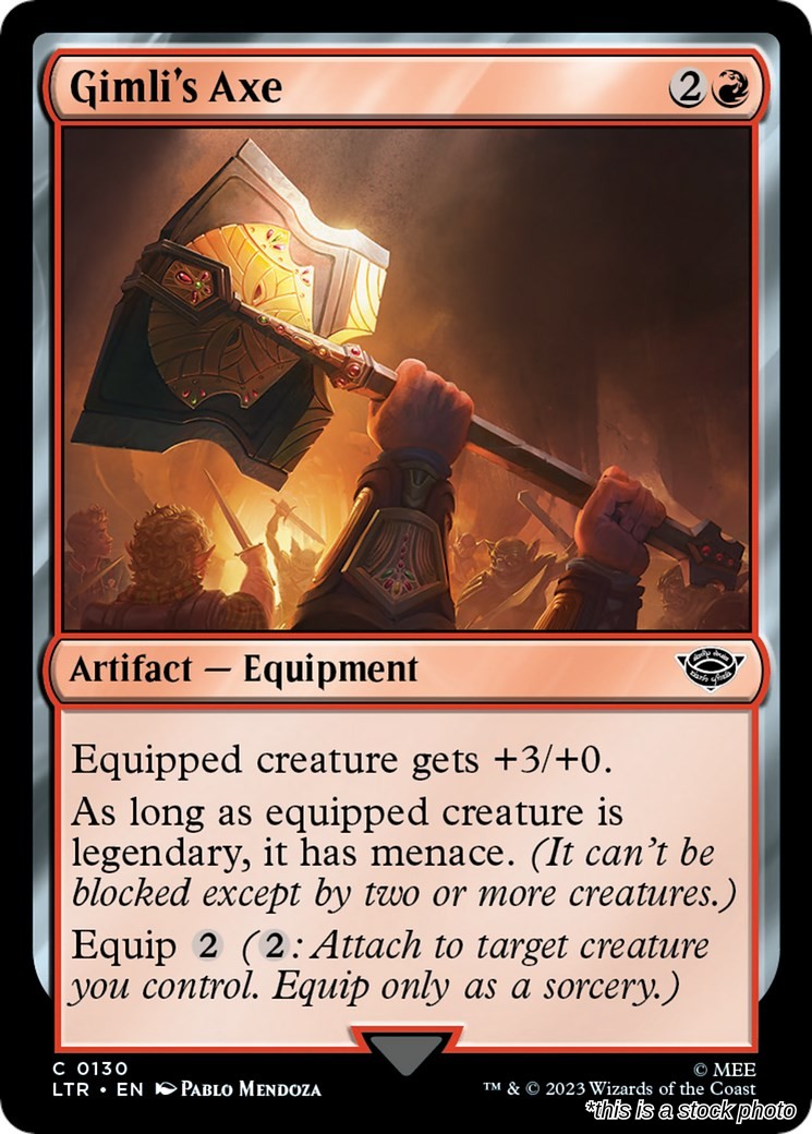 Gimli's Axe