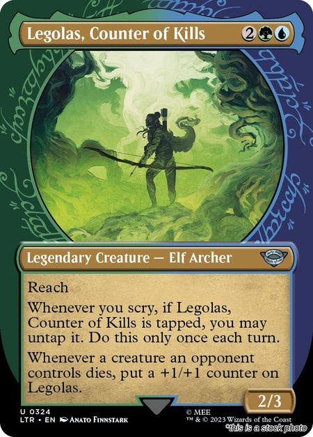 Legolas, Counter of Kills (Showcase)