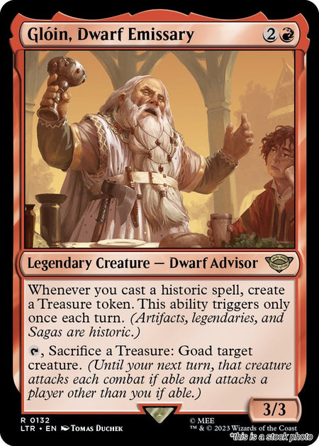 Gloin, Dwarf Emissary