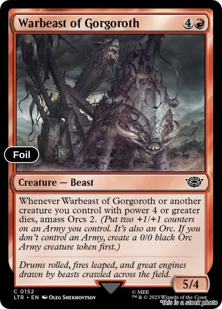 Warbeast of Gorgoroth