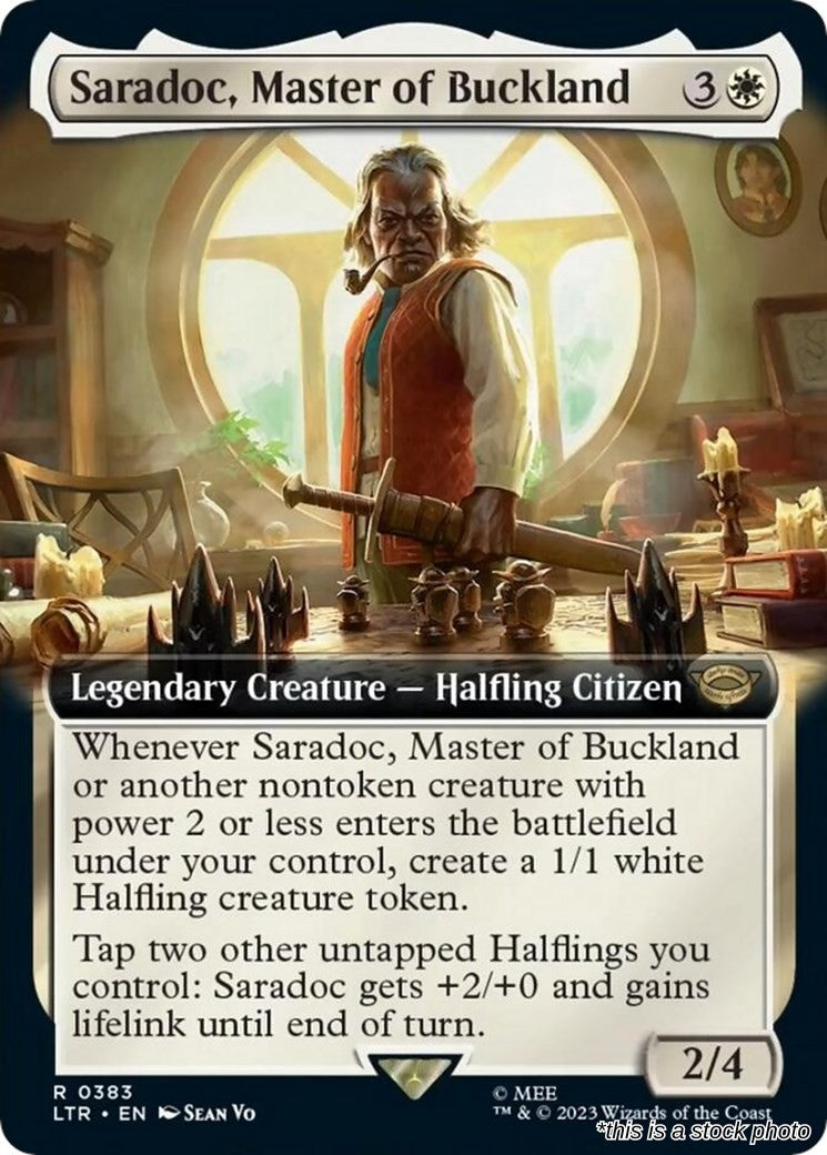Saradoc, Master of Buckland (Extended Art)