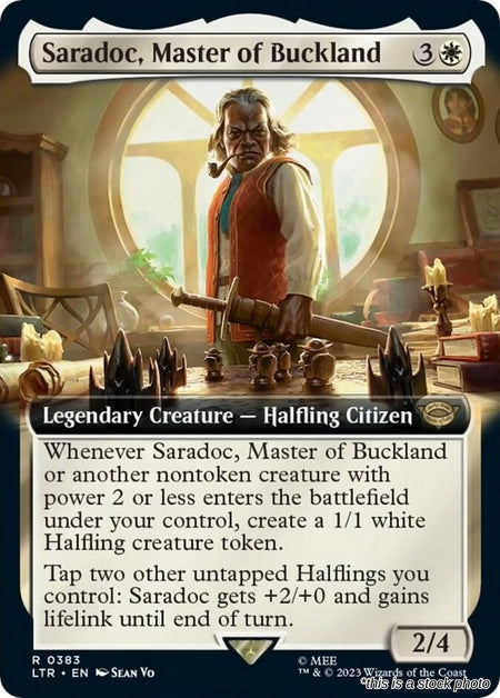 Saradoc, Master of Buckland (Extended Art)