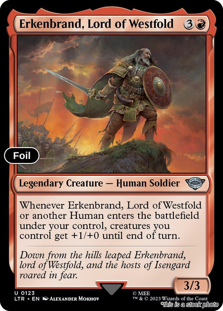 Erkenbrand, Lord of Westfold