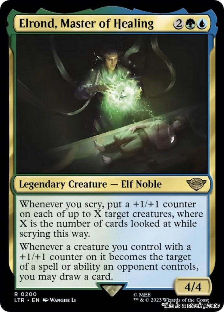 Elrond, Master of Healing