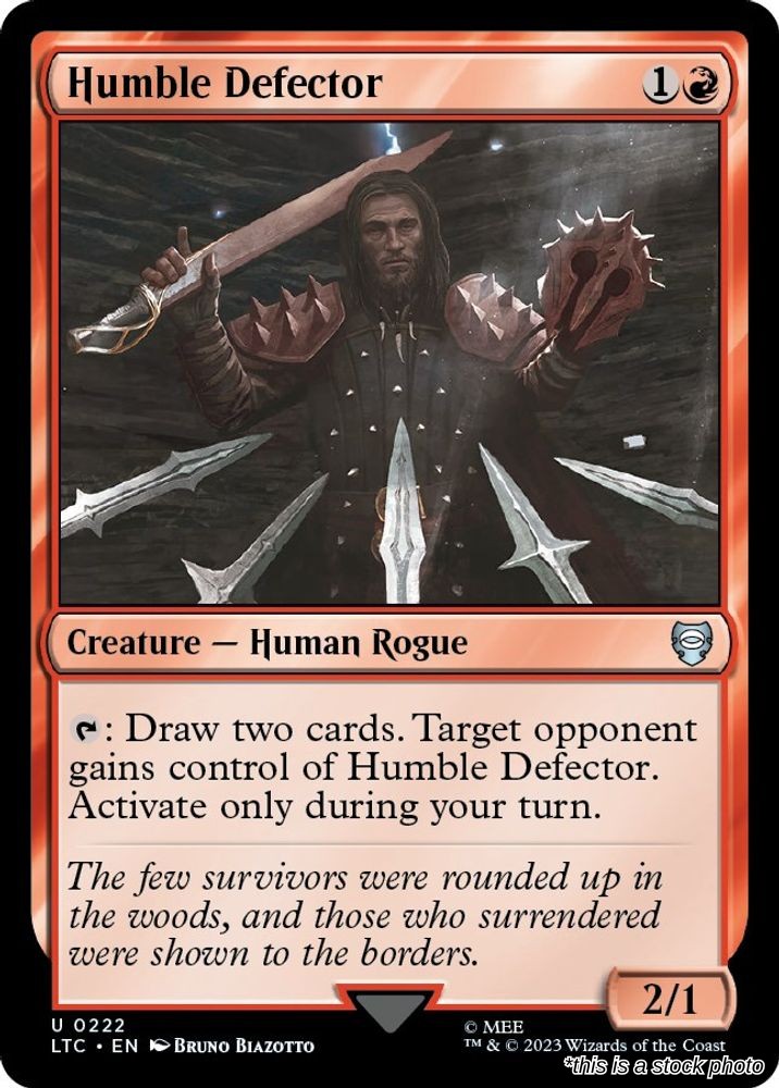 Humble Defector