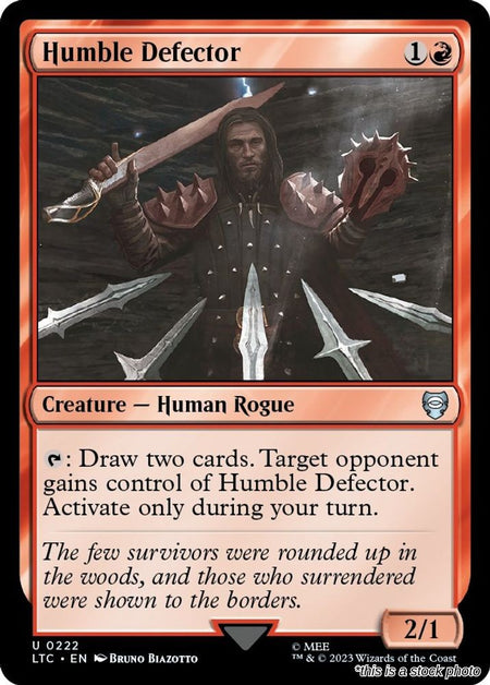 Humble Defector