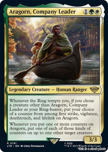 Aragorn, Company Leader
