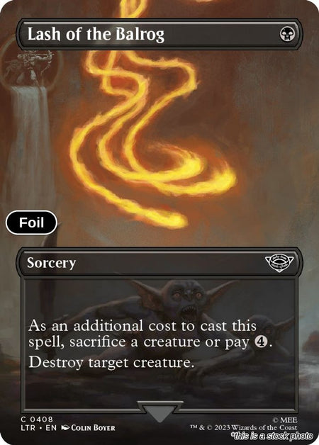Lash of the Balrog (Borderless)