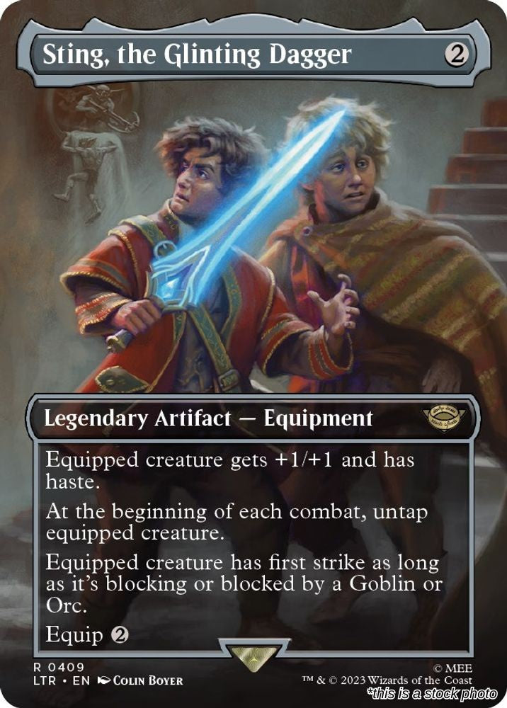 Sting, the Glinting Dagger (Borderless)