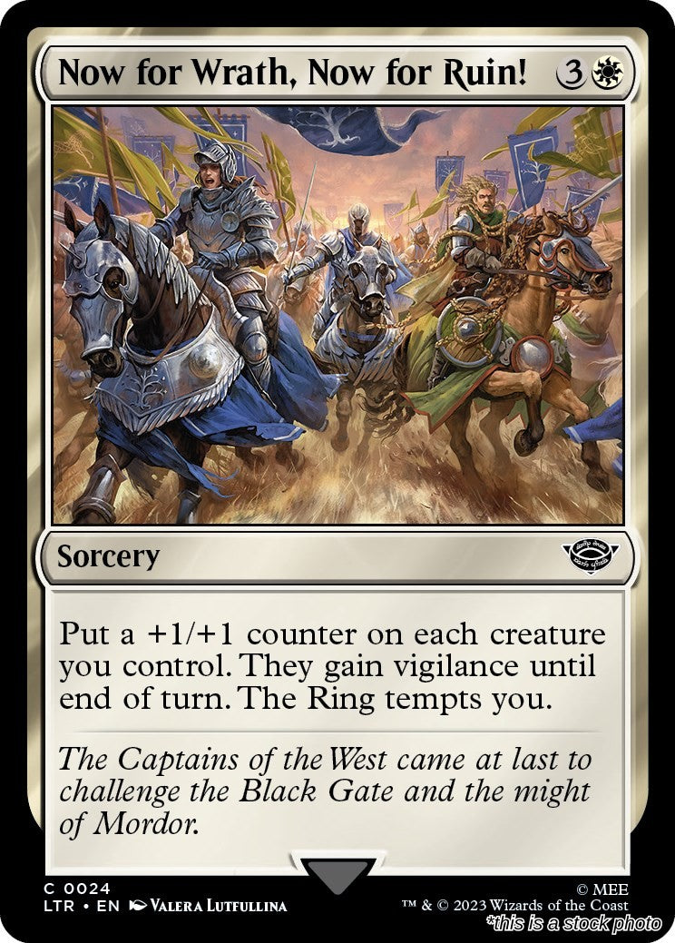 Now for Wrath, Now for Ruin!