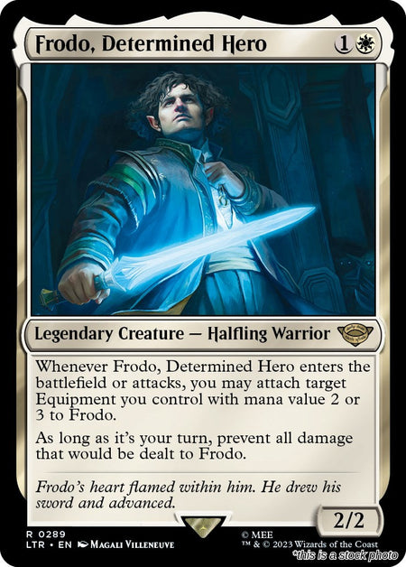 Frodo, Determined Hero