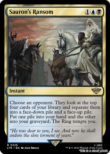 Sauron's Ransom