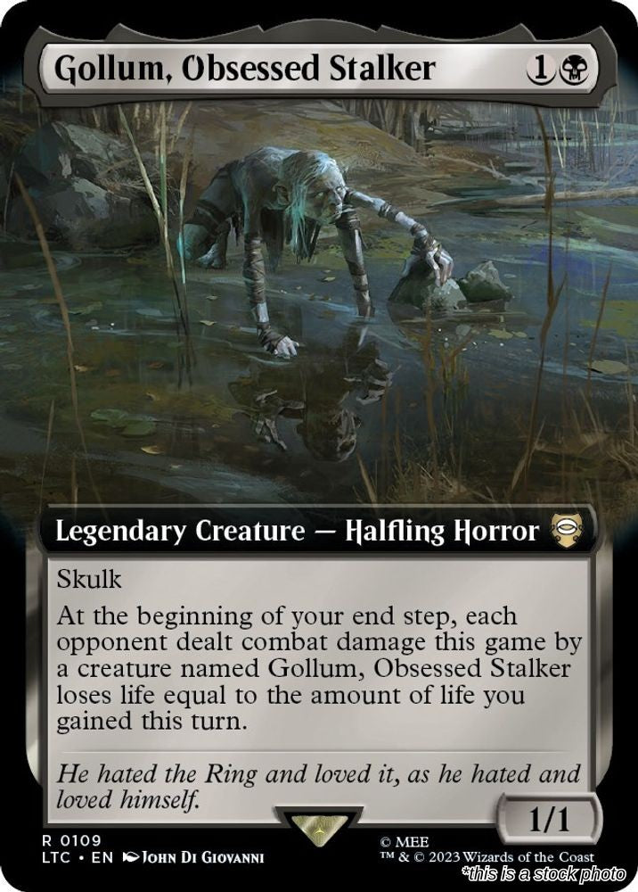 Gollum, Obsessed Stalker (Extended Art)