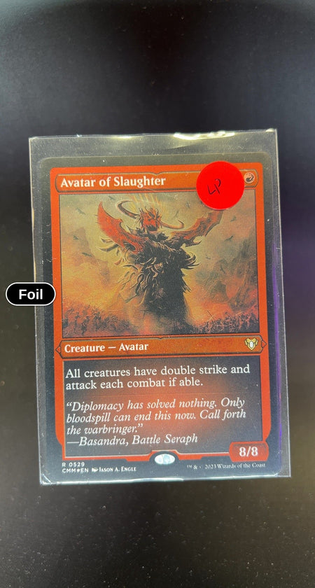 Avatar of Slaughter (Foil Etched)