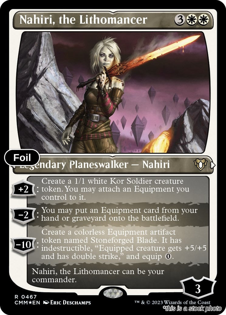 Nahiri, the Lithomancer (Foil Etched)