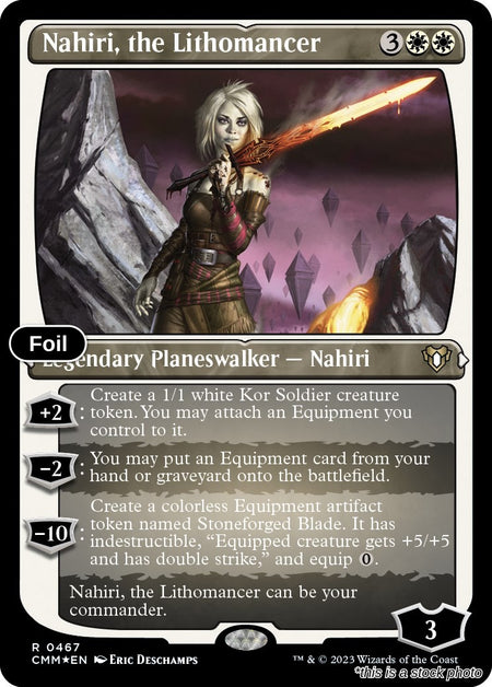 Nahiri, the Lithomancer (Foil Etched)