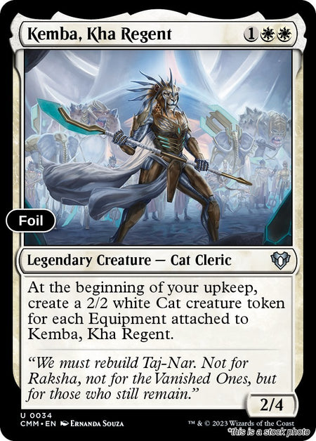 Kemba, Kha Regent