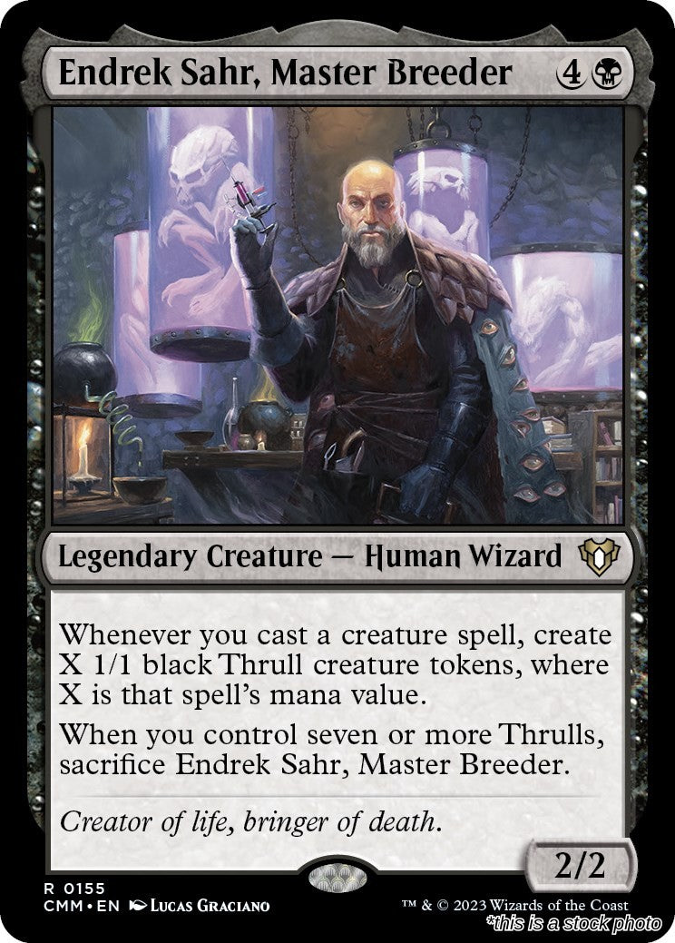 Endrek Sahr, Master Breeder