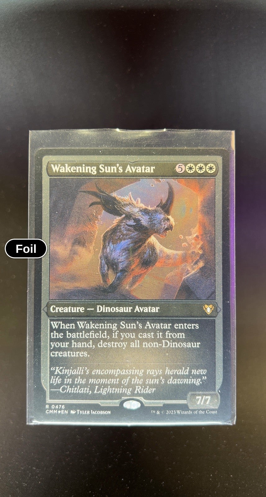 Wakening Sun's Avatar (Foil Etched)