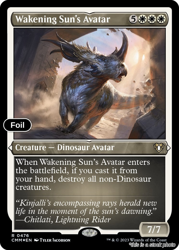 Wakening Sun's Avatar (Foil Etched)