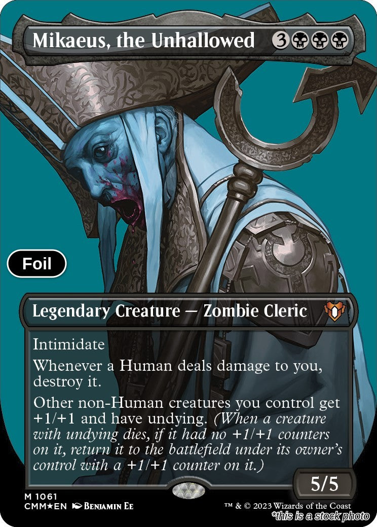 Mikaeus, the Unhallowed (Textured Foil)