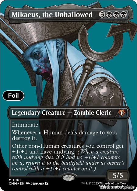 Mikaeus, the Unhallowed (Textured Foil)