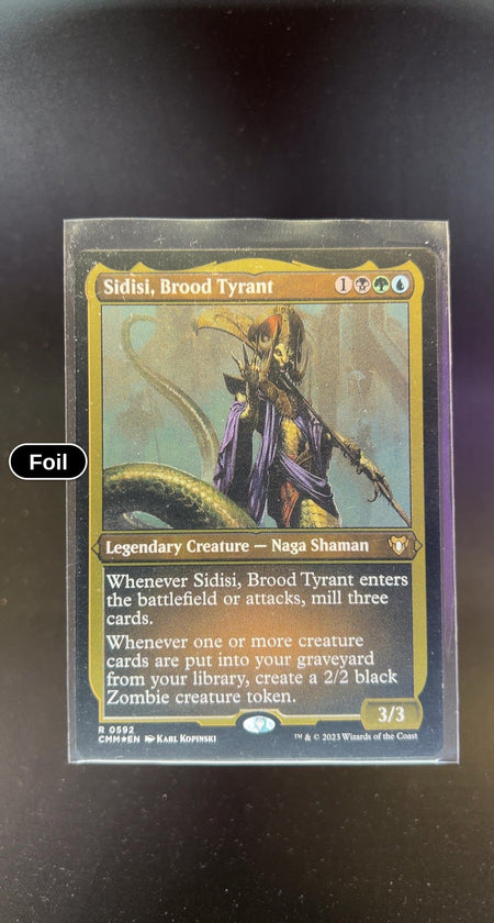 Sidisi, Brood Tyrant (Foil Etched)