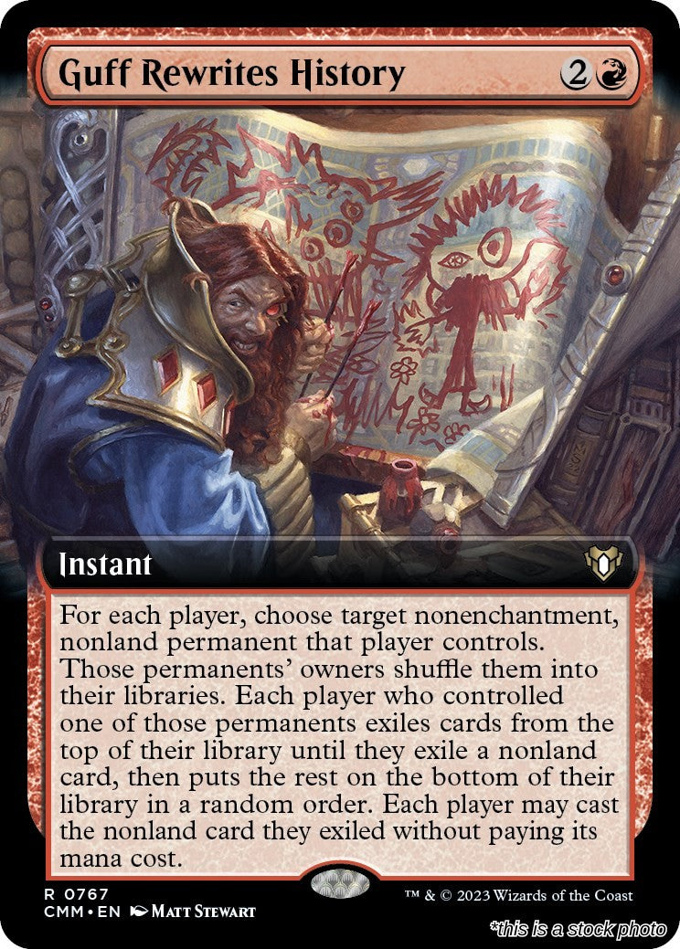 Guff Rewrites History (Extended Art)