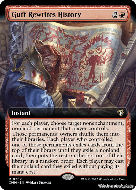Guff Rewrites History (Extended Art)