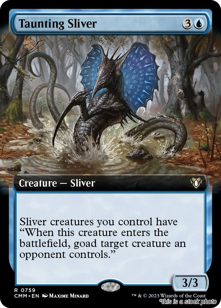 Taunting Sliver (Extended Art)