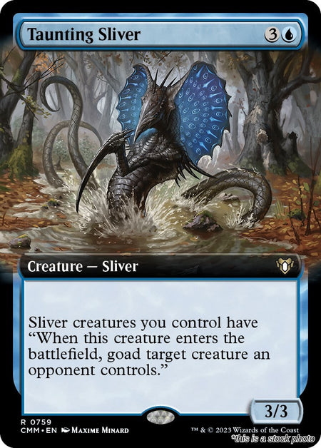 Taunting Sliver (Extended Art)