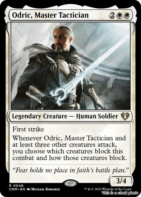 Odric, Master Tactician