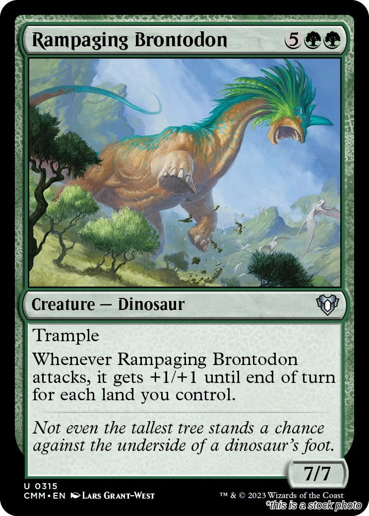 Rampaging Brontodon